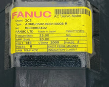Load image into Gallery viewer, A06B-0502-B031#0008-R Fanuc AC Servo Motor

